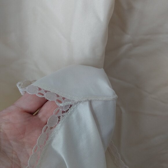 Vintage Full Slip 38" Bust 43" Hip Retro Undergarment Lingerie Plain Minimalist - Picture 12 of 13